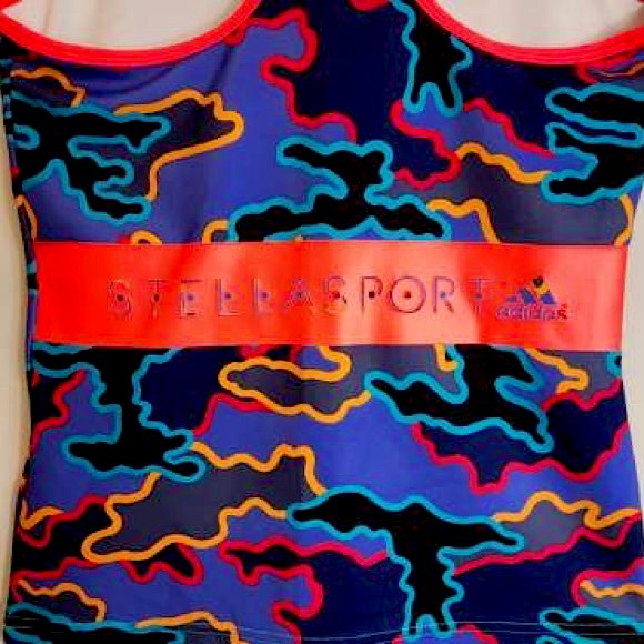 ADIDAS x Stella McCartney Camo Tank Top *RARE* - Picture 8 of 11
